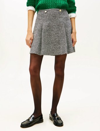 Tommy Hilfiger Wool Pattern Gb Mini Skirt - Multi/patterned - 38