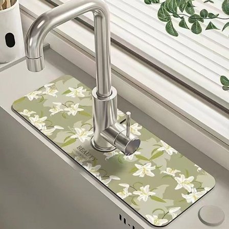 Kran-tømmematte Sklisikker absorberende pute 3 3