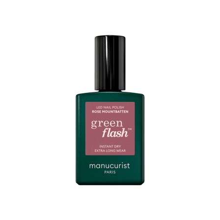 Manucurist GREEN FLASH - Smalto Semipermanente Rose Mountbatten 15ml - Smalto Gel e semipermanente