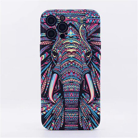 Luminous Preget Animal Elephant Hardcase/Bumper Telefondeksel For