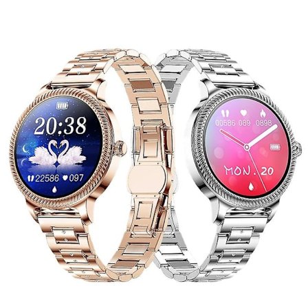 Älykello Naisille 1.09 Täyskosketus Sykkeen ja Verenpaineen Seuranta Fysiologinen Kuukautisen Muistutus Terveys Muoti