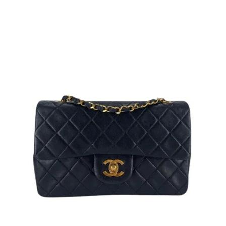 Chanel Vintage Pre-owned Shoulder Väska svart, Dam Vintage Väskor, Dam, Storlek: ONE SIZE