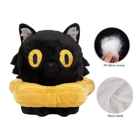 Perfekt födelsedags- och julpresent Ralph Bella Cat Plyschleksak Mjukt gosedjur