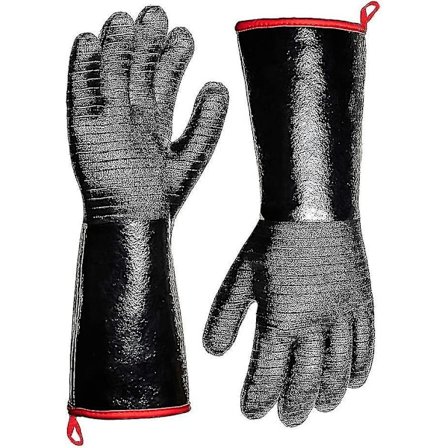 932f Ekstremt Varmebestandige Handsker Til Grill BBQ, Vandtætte Langærmede Pit Grill Handsker Til Frituregryde, Bagning - Jxlgv