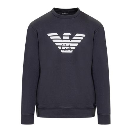 Emporio Armani Sweatshirts Blå, Herre