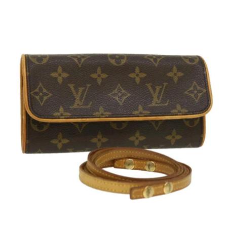 Louis Vuitton Vintage, Pre-owned Bag Bruin, Dames, Maat:ONE Size,leer