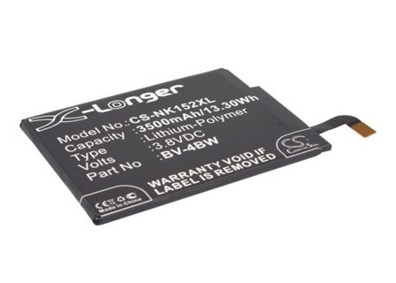 Batteri till SmartPhone, Mobil för Nokia Lumia 1520, Lumia 1520 3G, Lumia 1520.3 m.fl.