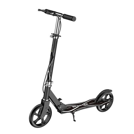 Foldbar løbehjul til voksne, højdejusterbar, med håndbremse PU-hjul Børnegaver