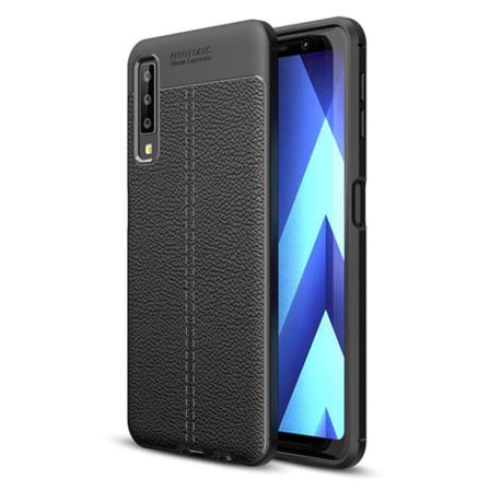 Stilrent Skal Från Auto Focus Till Samsung Galaxy A7 2018 Svart