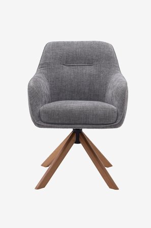 Håum - Fåtölj 2-pack Partille - Grå - Karmstolar - Från Homeroom