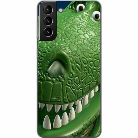 Samsung Galaxy S21+ 5g Genomskinligt Skal Toy Story - Rex