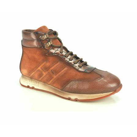 Hispanitas, Snekaers Runner Bruin, Dames, Maat:40 EU
