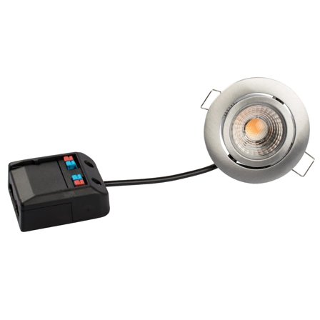 Scan Products Claudia Minidownlight-valaisin 2700 K, 3,2 W Harjattu alumiini, Valaistus