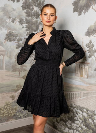 MISSMAYA - Billie Dress Day Black - XS