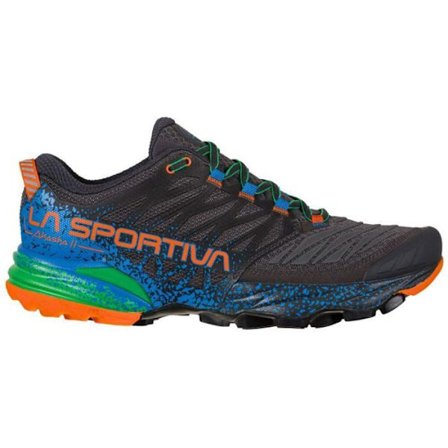 Trailskor - LA SPORTIVA - Akasha II - Svart/Blå/Orange - Herr - Intensiv användning