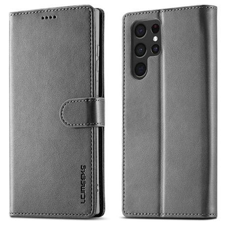 LC.IMEEKE Pungetui Samsung Galaxy S24 Ultra Grå