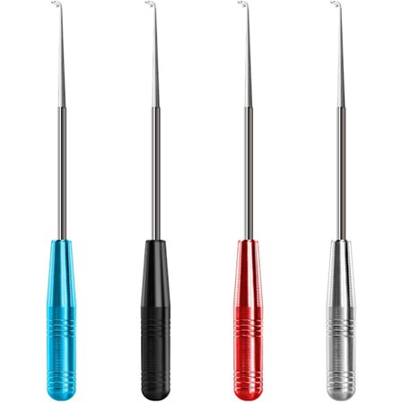 Fiskekrogfjerner Værktøj, Fiskegrejs Sikkerhedsudtrækker Udstyrssæt til Voksne, Krogudtrækker Tilbehør Værktøj, 4 stk