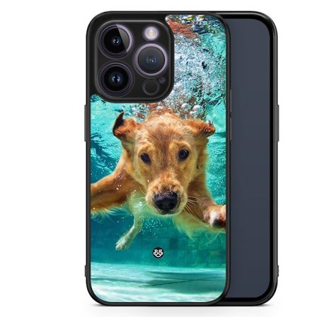 Bjornberry Skal iPhone 14 Pro -Hund i Vatten