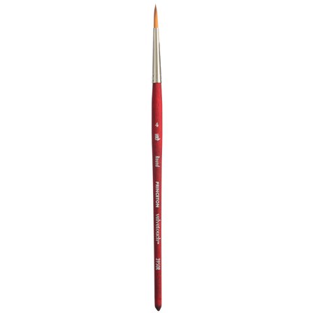 Velvetouch Synthetic Brush short handle Round St 4