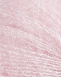 Garn Fin Mohair Silke Hell-Pink