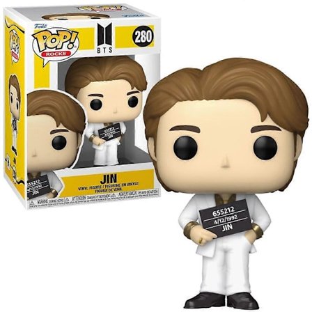 Funko POP! BTS Jin (Butter) #280 Rocks Vinylfigur Ny