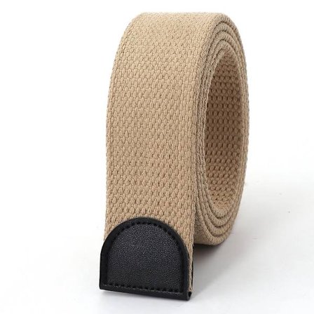 Hot Taktisk Lærredsbælte Krop Mænd Kvinder Tykkere 4MM Militær Bredde 3.8CM Designere Høj Kvalitet 110-140-160cm Intet Spænde