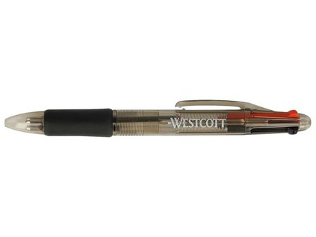 Westcott Kulpenna 1mm 4 färger - Lyreco - Kontorsmaterial - Pennor - Kulpennor