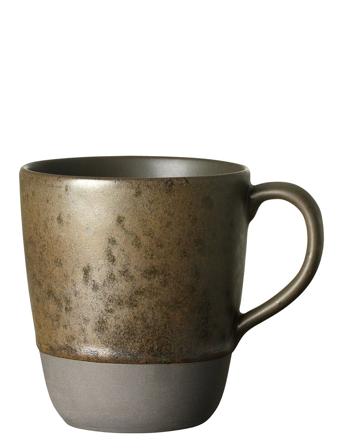 Raw Nordic Brown - Mug W Handle 35 Cl 1 Pcs Home Tableware Cups & Mugs Coffee Cups Brown Aida