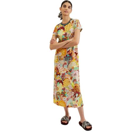 La DoubleJ, Sporty Swing Dress Pomarańczowy, Kobieta, Rozmiar: M