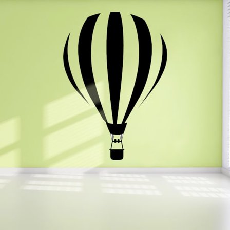 Stor ballong vinyl vägg klistermärke