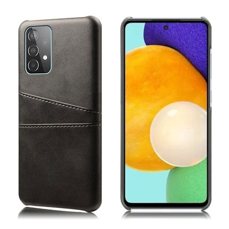 Samsung Galaxy A52 5G skal med korthållare - Svart