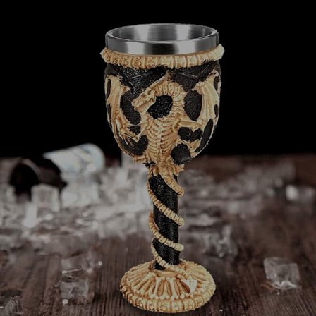 Medeltida GOT Drakgobblet Kalk Dungeons & Dragons Spel Present Idéer av Troner Merchandise Dryckeskopp Kärl wi
