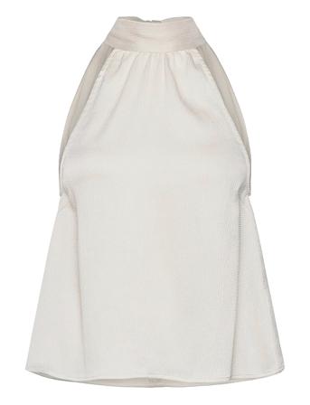 Rheo Top 12959 Blus Ärmlös Vit Samsøe Samsøe