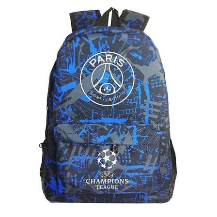 Graffiti Paris Uefa Champions League Skulderveske Fan Ryggsekk Student Skolesekk Oppbevaringsveske