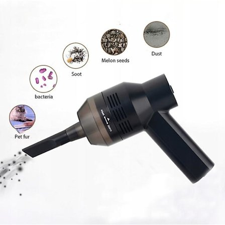 Mini tastatur støvsuger bil interiør rengjøring trådløs USB støvsuger