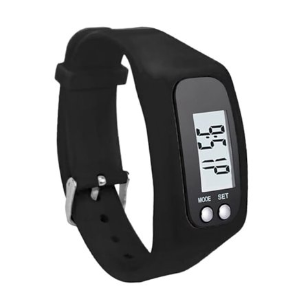 Armbåndsur Skridttæller Smart Armbånd SORT