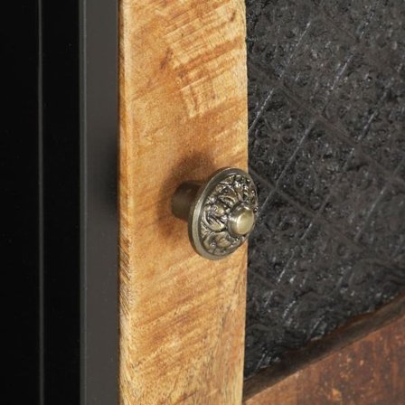 vidaXL TV-bänk 90x30x40 cm grovt mangoträ