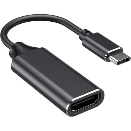 USB C till HDMI 4K Adapter för Mac OS, Type-C till HDMI Adapter [Thunderbolt 3], Kompatibel