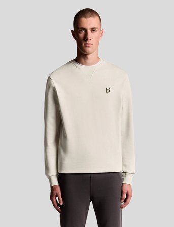 Lyle & Scott Crew Neck Sweatshirt - Beige - XXL