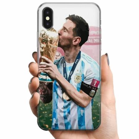 Apple Iphone Xs Tpu Mobilskal Messi