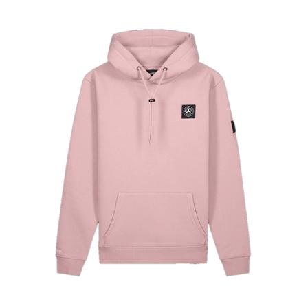 Quotrell, Hoodie Roze, Heren, Maat:S