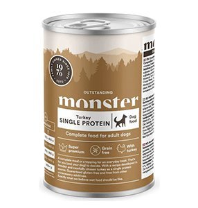 Monster Dog Adult Single Turkey, 400g
