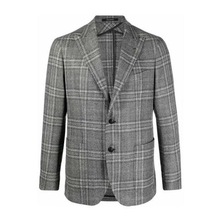 Tagliatore Formal Blazers Grå, Herre Jakkesæt Blazer
