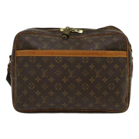 Louis Vuitton Vintage Pre-Owned Reporter Taske Brun, Dame Vintage Tasker, Størrelse: ONE Size