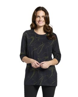 Tunika Grön/Svart - 52/54 - Åshild