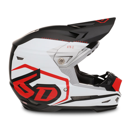Crosshelm 6D ATR-2 Delta Rot/Weiß XL