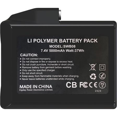 Litiumjonbatteri Leitz iComfi 7,4 V 5000 mAh