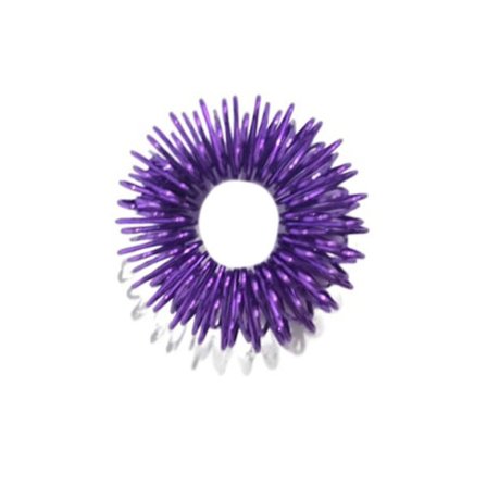 Akupressur Ring Finger Massage Ringar LILA Purple