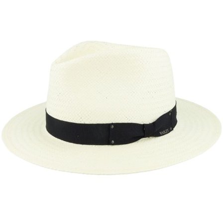 Bailey - Vit straw Hatt - Spencer Natural Straw Hat @ Hatstore