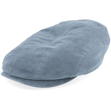 Stetson - Blå flatcap Keps - Ivy Cap Sustainable Corduroy Blue Flat Cap @ Hatstore